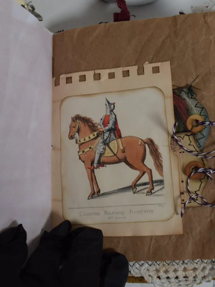 Junk Journal Dragon Theme- Handmade Journal
