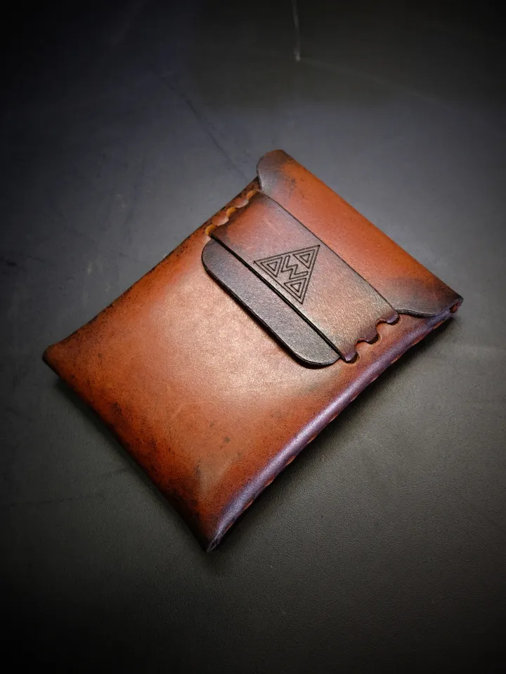 Stitchless Leather pattern - Field notes cover, passport cover NS4