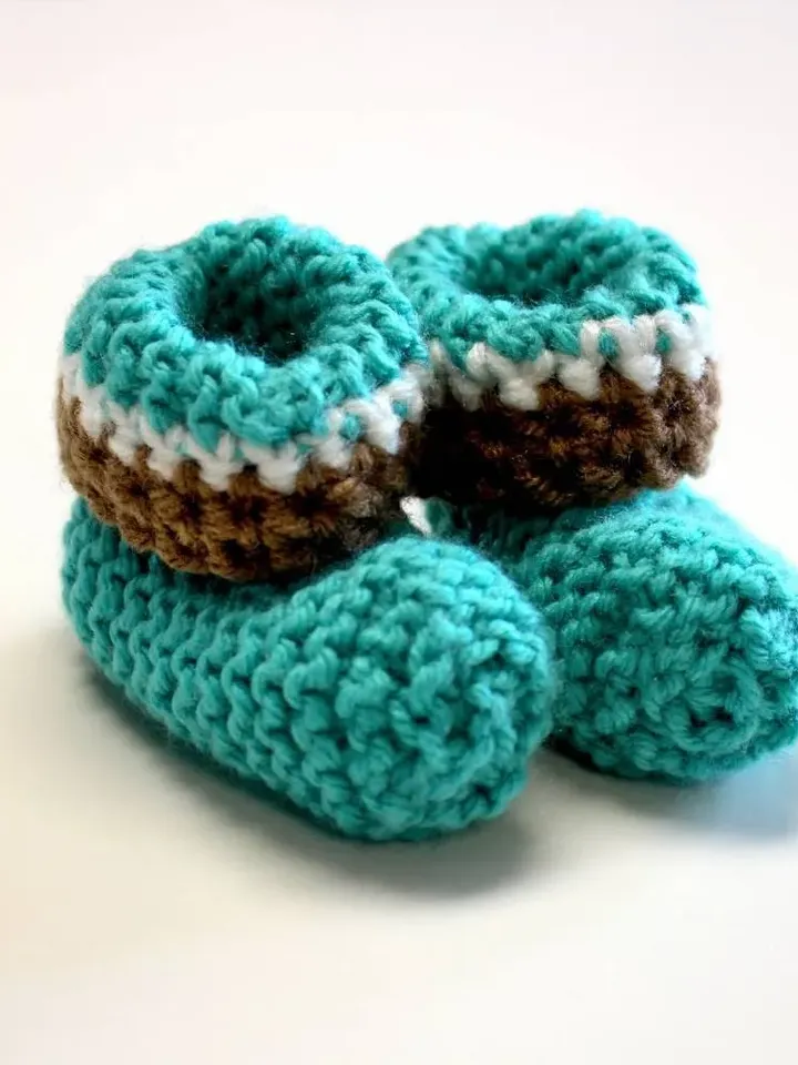 Knit Baby Booties Set for Twin Babies, Baby Shoes, Twin Gift Ideas, Baby Socks and Slippers, Twin Baby Photo Shoot Prop, New Baby Gifts