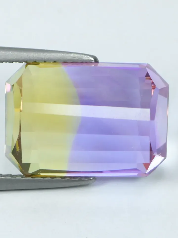 10.18 CT Sensational Rarest Bi Color Unheated 100% Natural Ametrine From Bolivia