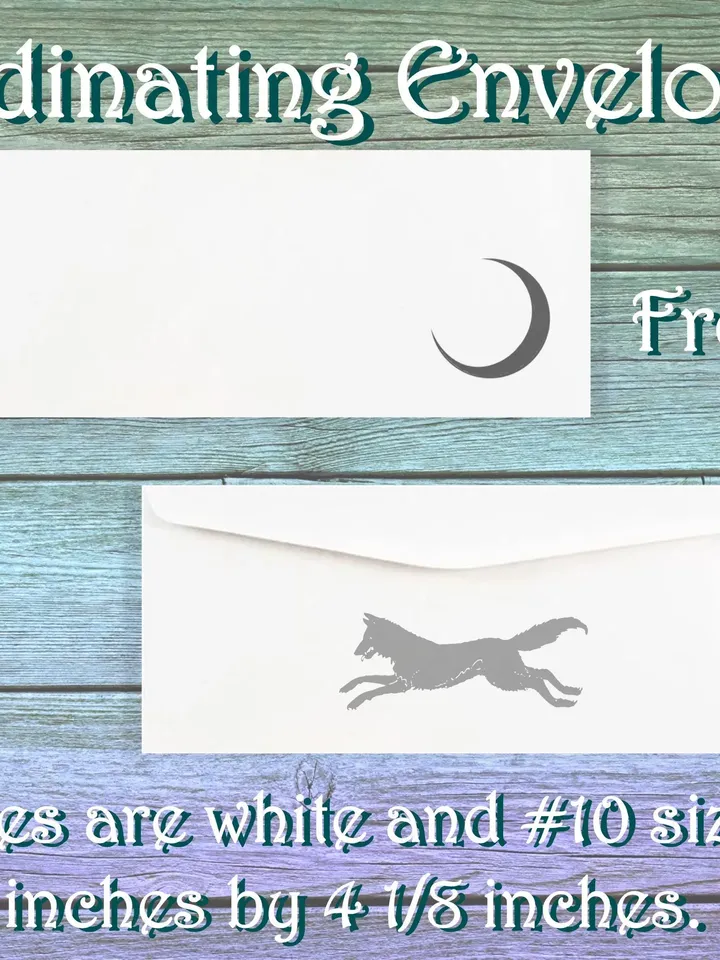 Hecate Stationery Set | Hekate Spell Paper | Triple Goddess Pages | Goddess Letter Paper | Grimoire Page | Book of Shadow Set | Wolf Page