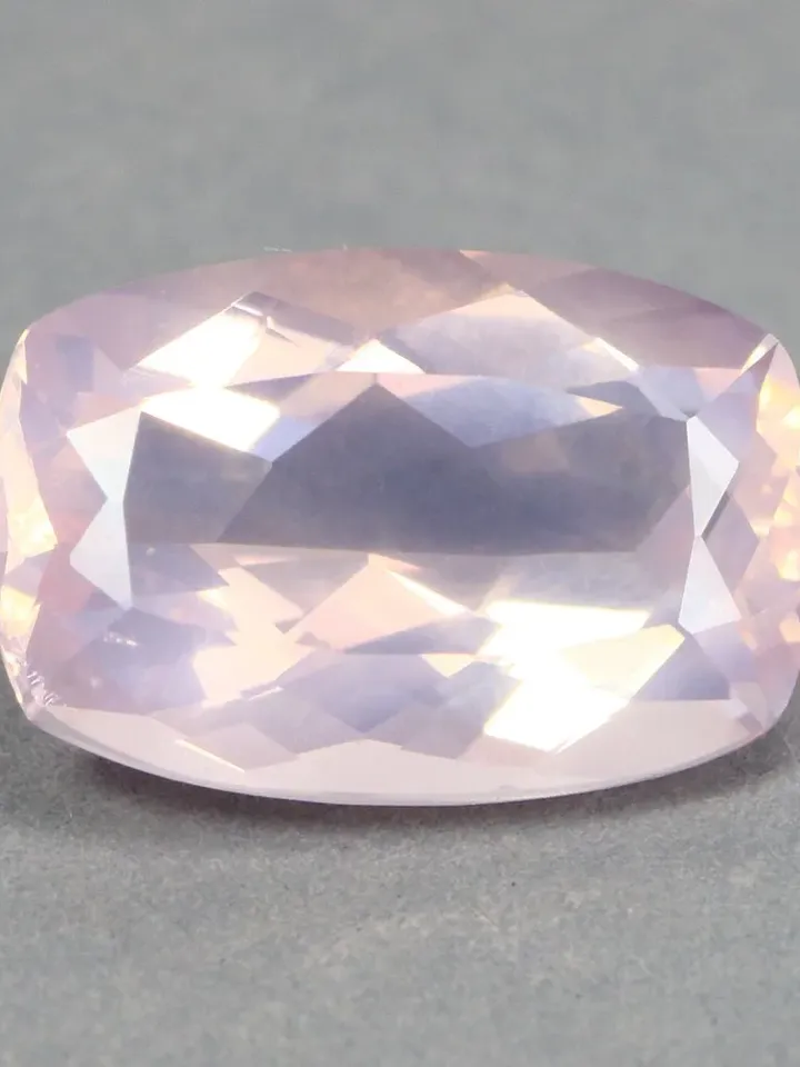 3.23 Ct Amazing Rare Stunning Unheated 100% Natural Pink Rose Quartz From Madagascar