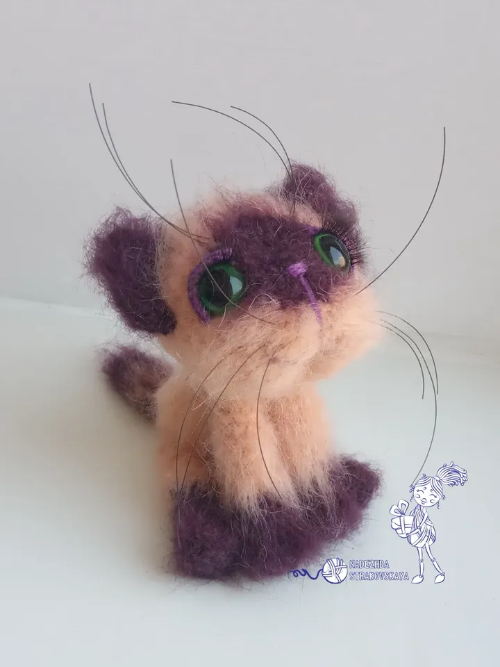 TUTORIAL: CUTE KITTEN crochet pattern*