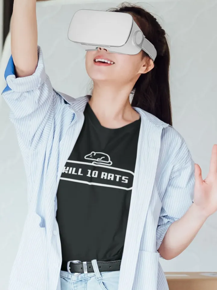 Kill 10 Rats T-Shirt | Unisex MMORPG Tee, Quest and Gaming Top, LARP, Dungeon, Video Games, Role Playing T