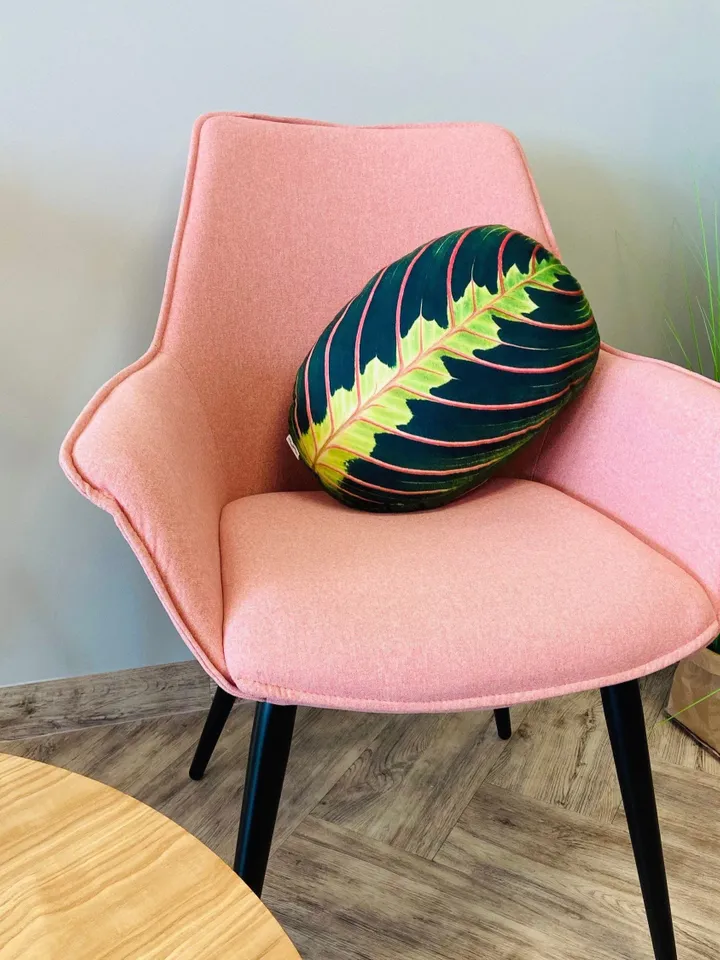 Maranta pillow / Maranta leaf / plant gift / prayer plant / plant pillow/ leaf pillow / plant lover gift / plant print