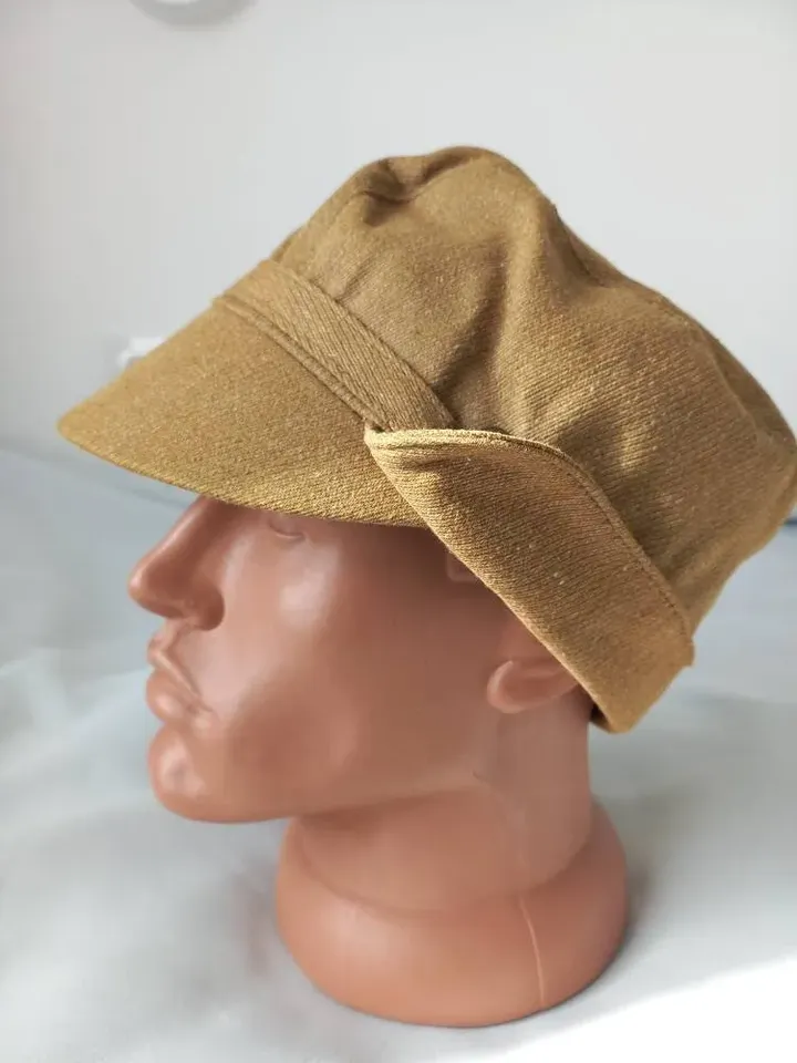 Soviet Military Cap with Protection. Field Soldier's Cap of the Armed Forces of the USSR