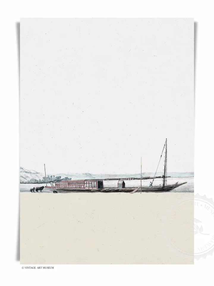 Vintage Diptych Coastal Set of 2 Prints, Muted Watercolor Painting, Printable Wall Art, Downloadable Minimalist | 71