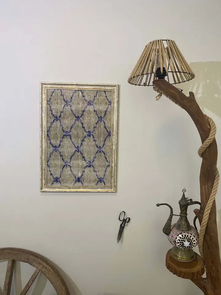 Hand-Woven Vintage Kilim Wall Hangings - Unique Home Decor - 50x70 cm - Boho Chic Woolen Art