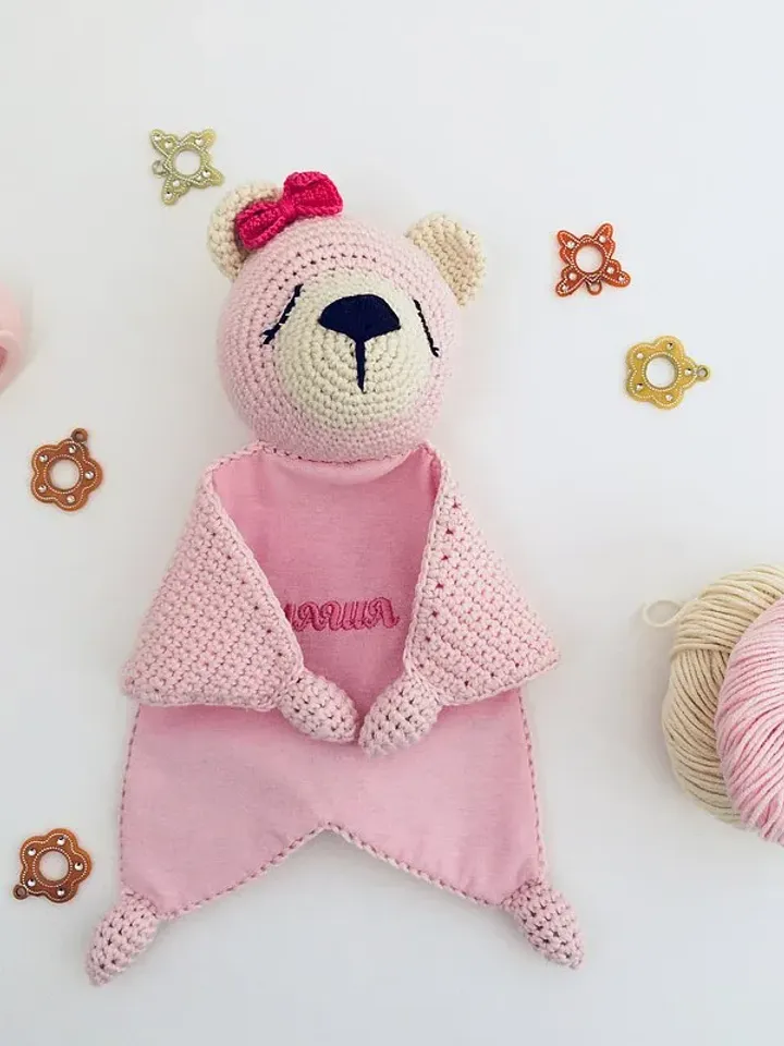Amigurumi toys bear, Handmade bear
