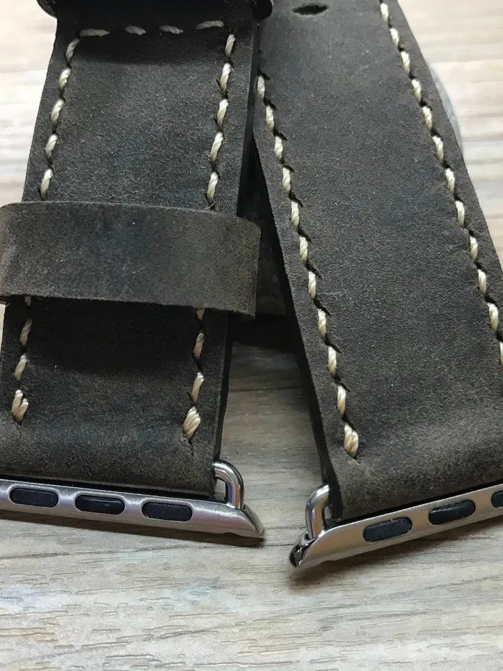 Apple Watch strap Apple Watch band iwatch band Apple Watch 38mm Apple watch 42mm distress Brown Leather Watch Band FREE SHIPPING