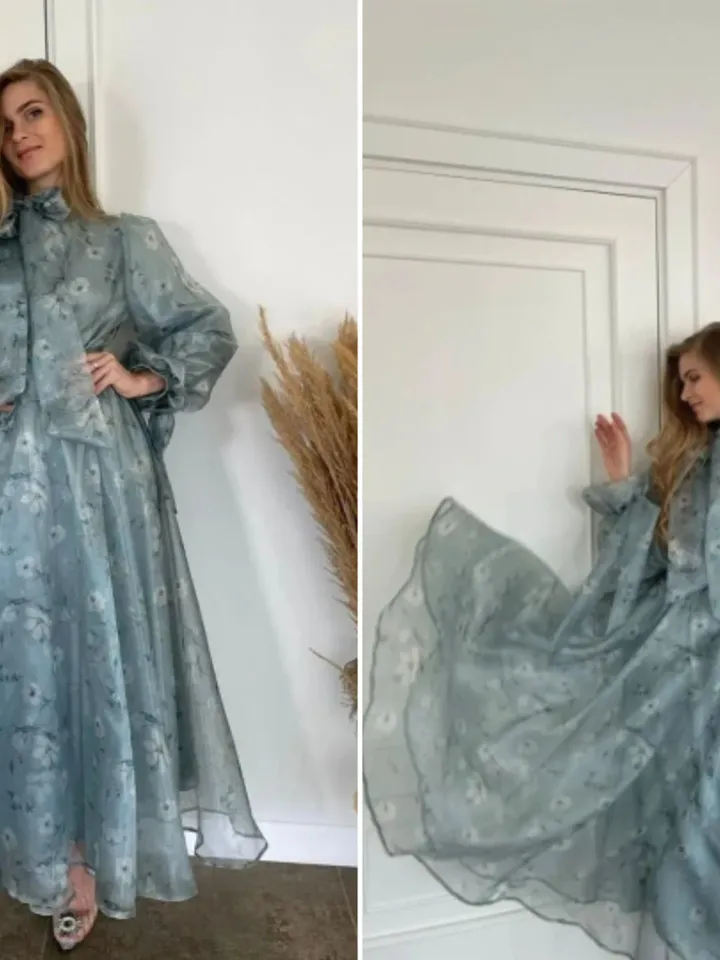 AHUNARE HIJAB - Wedding Dress, Muslim Evening Gown, Nikah, Islamic Wedding, Engagement, Bridesmaid