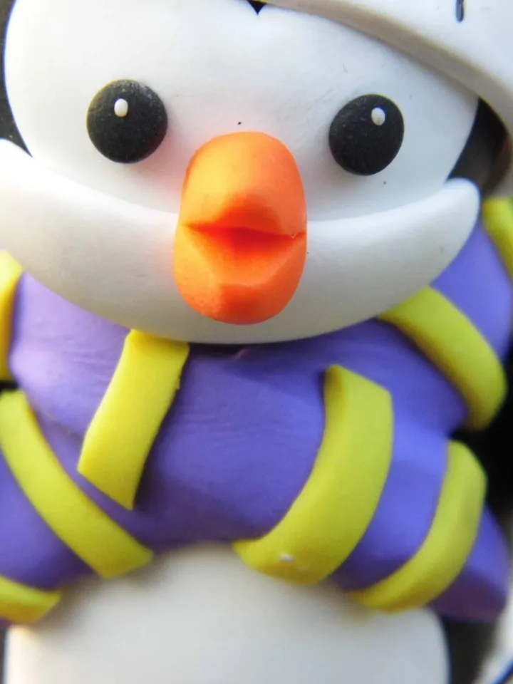Baby's First Christmas Ornament, Penguin Figurine, Penguin Christmas Ornament, Personalized Ornament, Custom Animal Christmas Ornament 2022
