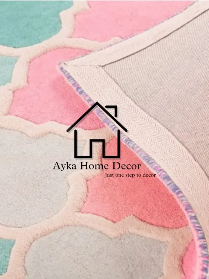Ayka HandMade Tufted 100% Fine wool Trending carpets and rugs for Living Room and for kids room Hall Rugs / Christmas Gifts