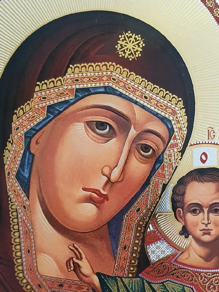 Kazan Mother of God blessed Orthodox icon free shipping