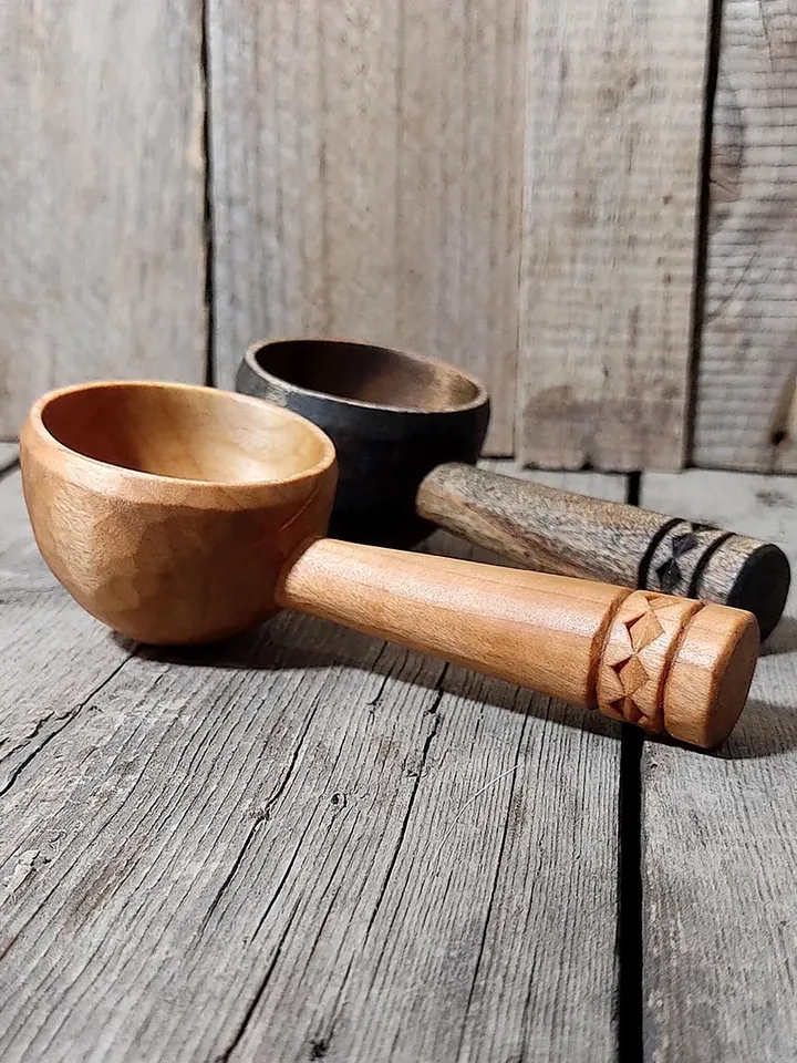 9th anniversary willow wood spoon, Handmade wooden coffee scoops, Tea scoops, Measuring spoon, Wooden gift coffee lovers
