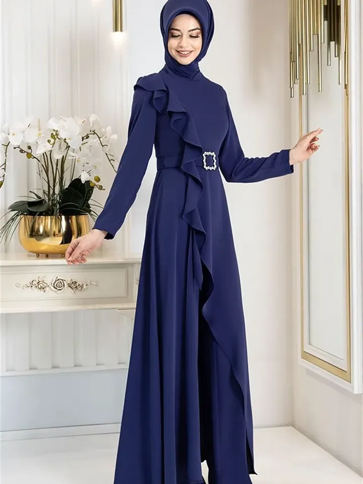 AHUNARE HIJAB - Wedding Dress, Muslim Evening Gown, Nikah, Islamic Wedding, Engagement, Bridesmaid