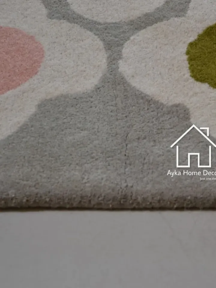 Ayka HandMade Tufted 100% Fine wool Trending carpets and rugs for Living Room and for kids room / Kids Rug / Hall Rugs / Christmas Gifts