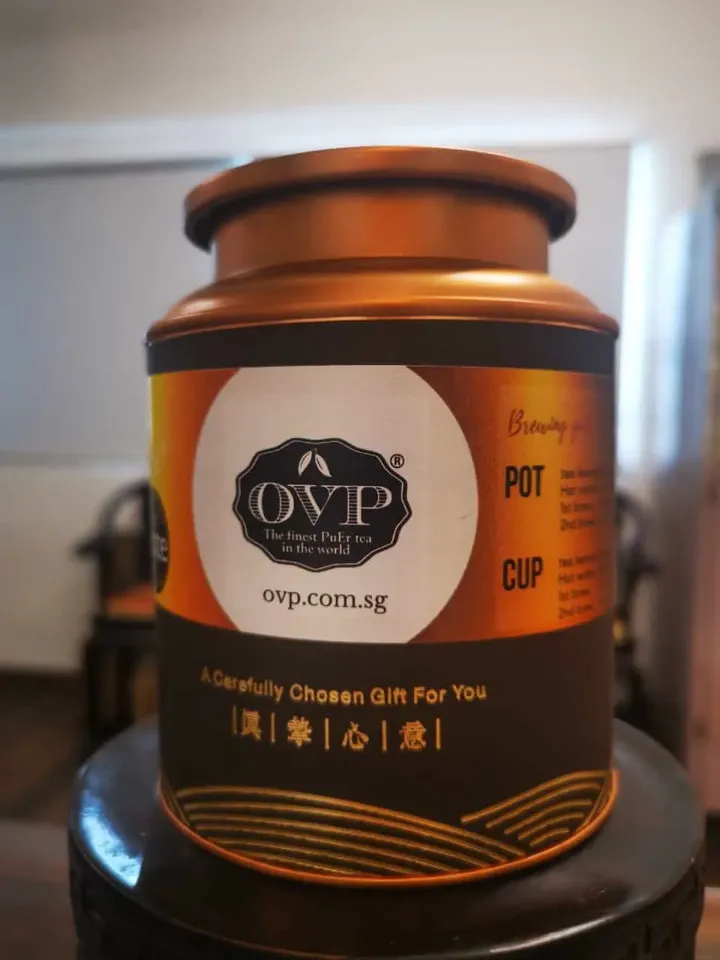 Shou PuEr Tea GOLDEN MOMENTS® 2007, Award-Winning Great Taste Award 2022 loose leaves 50g with stainless steel filter