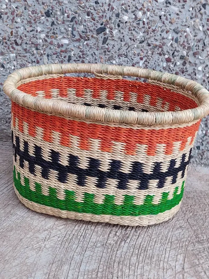 Bike Basket | picnic Basket | Woven Basket | Basket for Bicycle | Storage Basket | Market Basket | Bicycle Basket