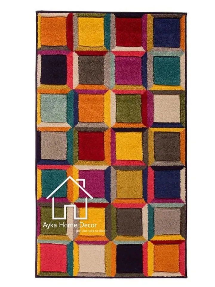 Modern Hand Tufted Rug Designer Modern Rug Living Room Rugs Kids Room Rugs Handmade rug Hand Tuft Area Rugs Custom Size Available