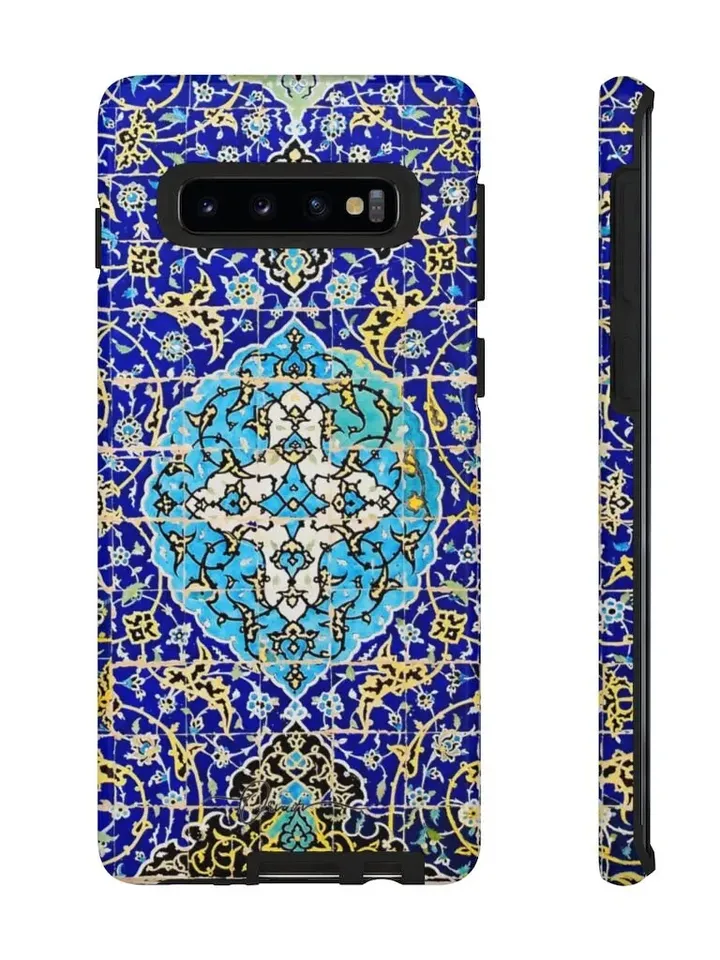Persian Tile Tough Phone Cases | Persian Art iPhone Samsung Case Cover