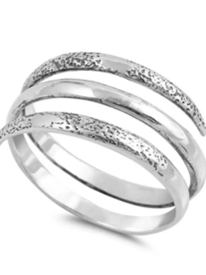 Thumb Ring Sterling Silver Thumb Ring Snake Ring Wrap Ring Coil wrap Around Rings for Women 925 Snake Adjustable Thumb Ring #thumbrings