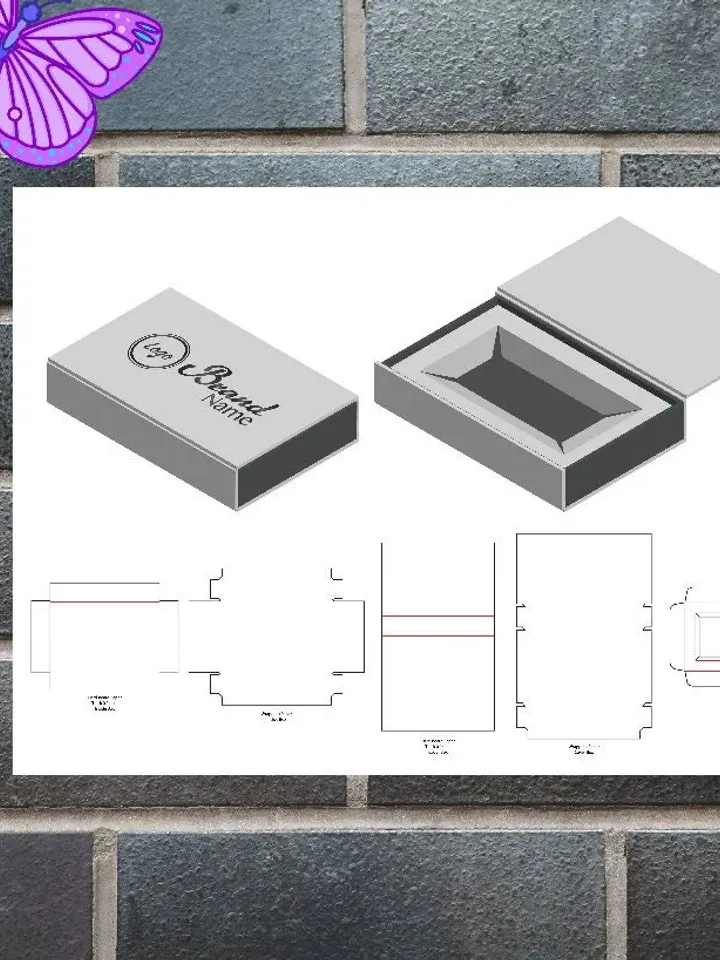 Box template Gift box SVG Party Favour Box Cricut Box PDF printable pattern Instant download box gift package paper pattern
