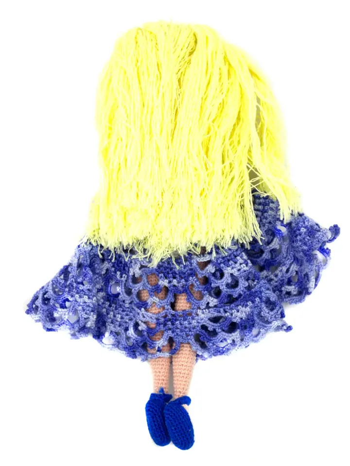 Doll girl in dress, girl with accessories, collectibles dolls, interior cotton doll, gift for girl, souvenir for women