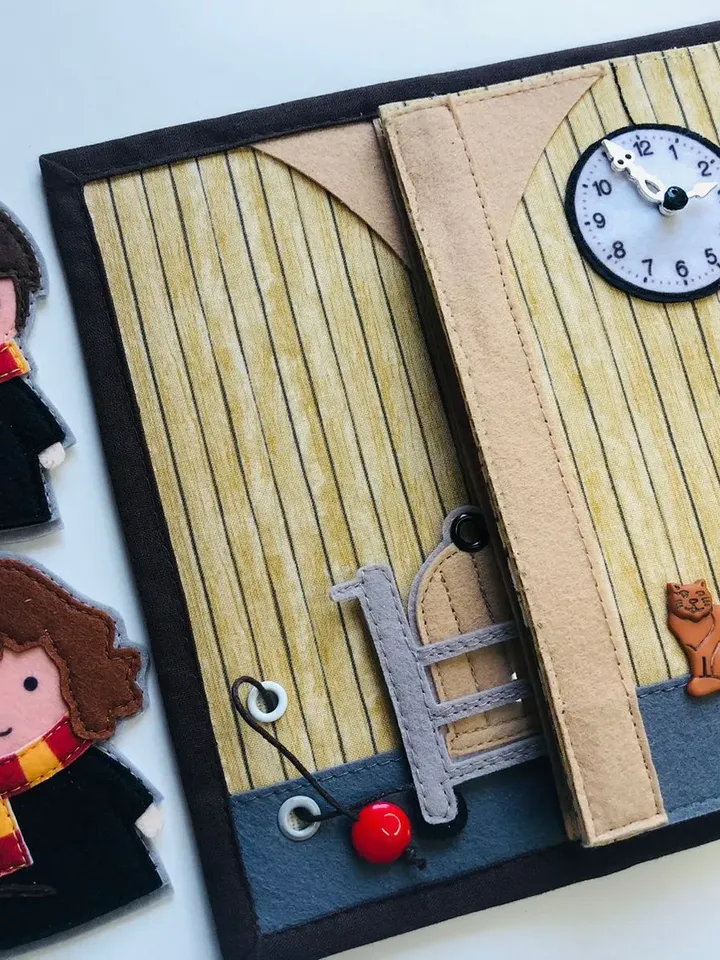 Magical Handmade Felt Books for Harry Potter, Fans and Wizardry Enthusiasts