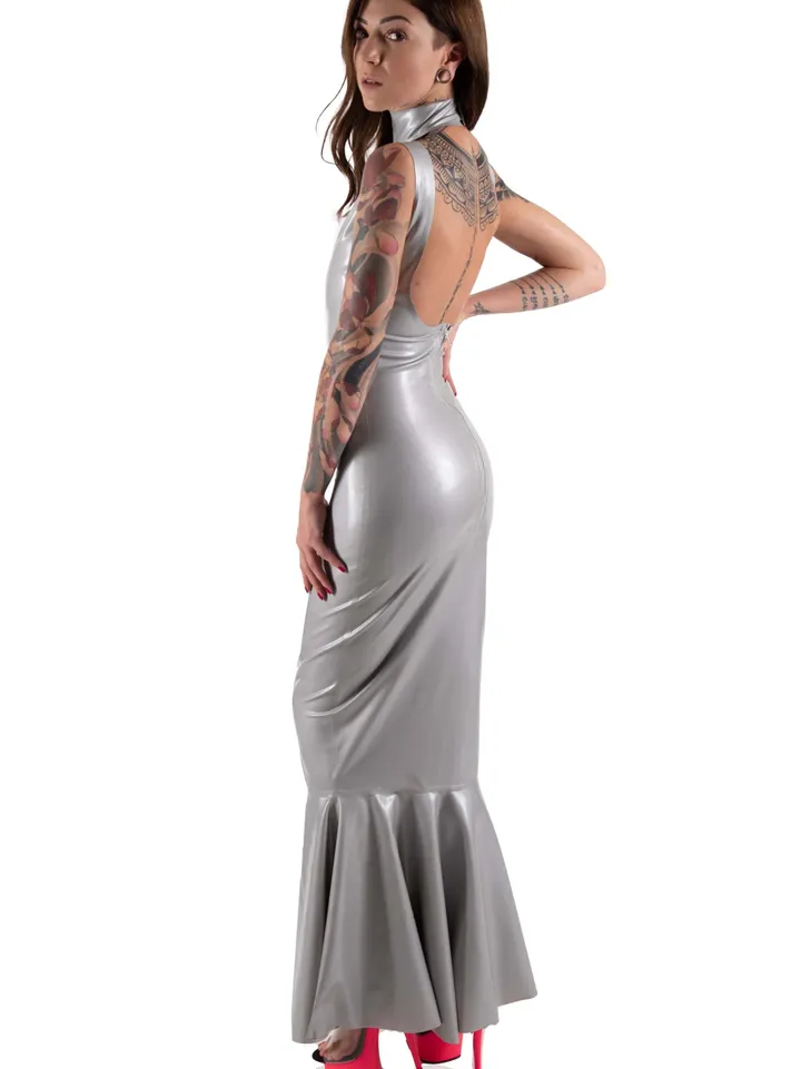 DuckyDucky Sirena Dress - in real latex