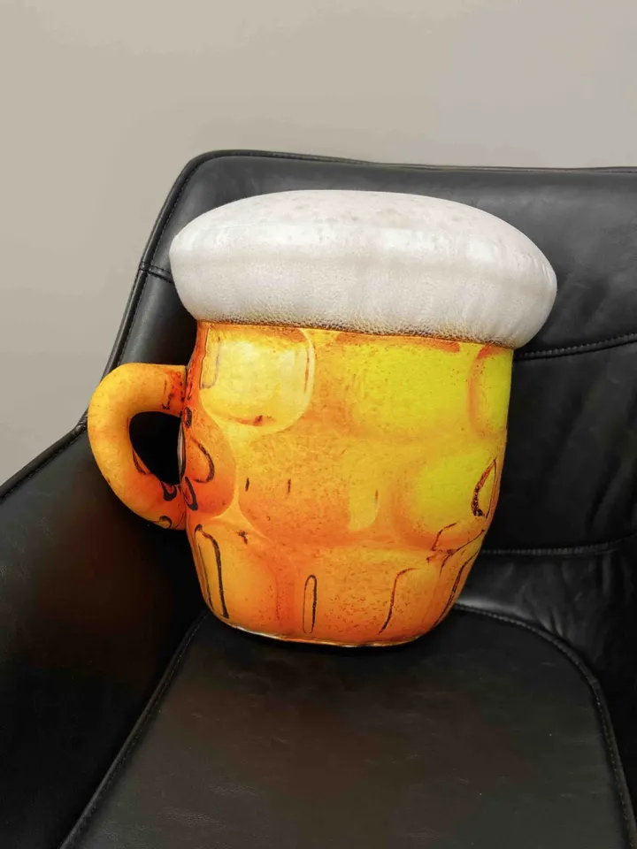 Beer pillow / beer gift / beer cushion / drinker beer / gift for men / funny beer / St Patricks Day / bierliebe