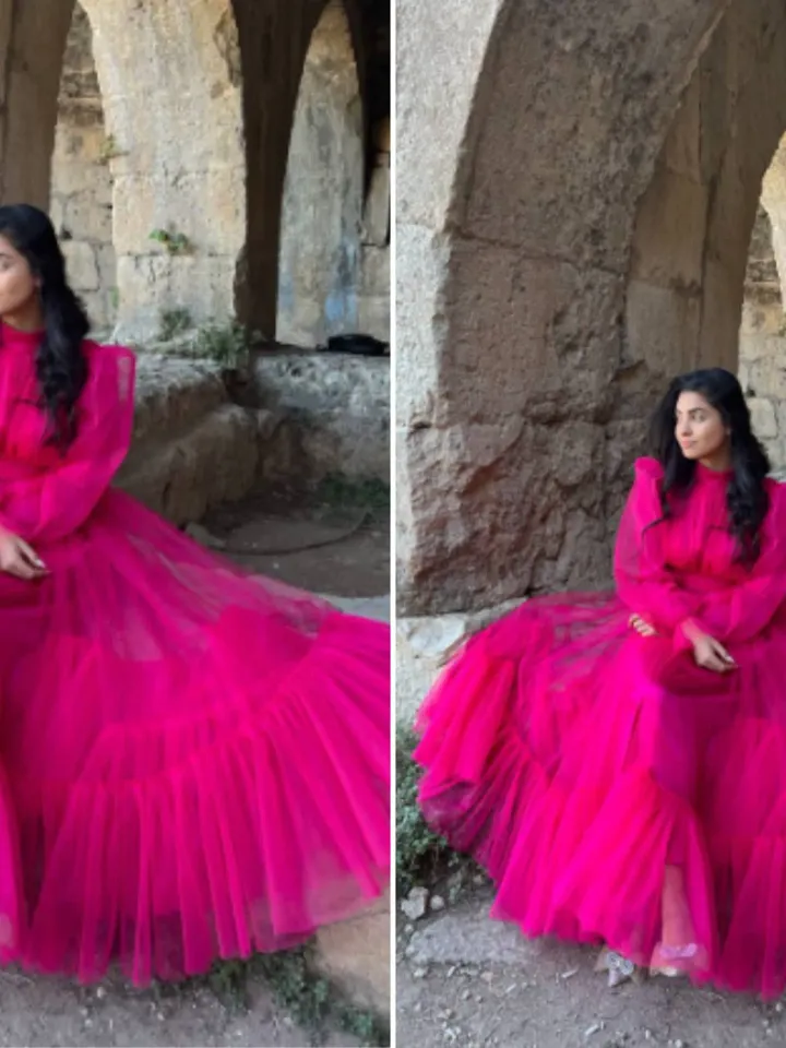AHUNARE HIJAB - Wedding Dress, Muslim Evening Gown, Nikah, Islamic Wedding, Engagement, Bridesmaid