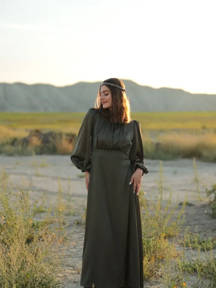 AHUNARE HIJAB - Bridesmaid Dress, Muslim Evening Dress, Nikah, Islamic Wedding, Engagement, Bridesmaid, , Prom Dresses, Long Dress,