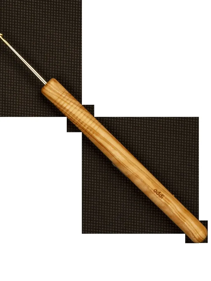 ADDI Crochet hook with Olive wood Handle