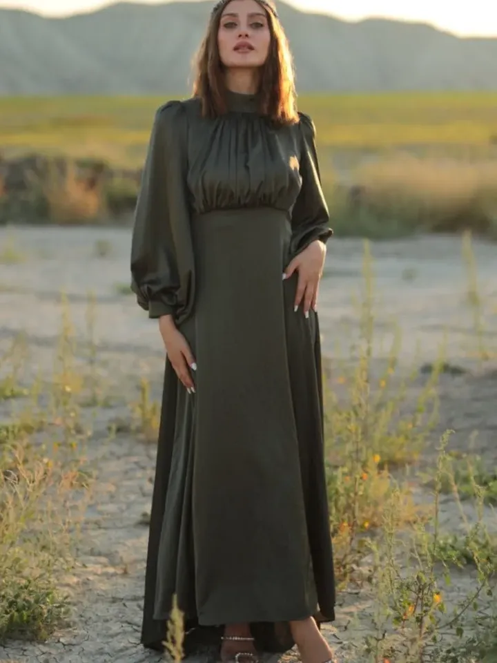 AHUNARE HIJAB - Bridesmaid Dress, Muslim Evening Dress, Nikah, Islamic Wedding, Engagement, Bridesmaid, , Prom Dresses, Long Dress,