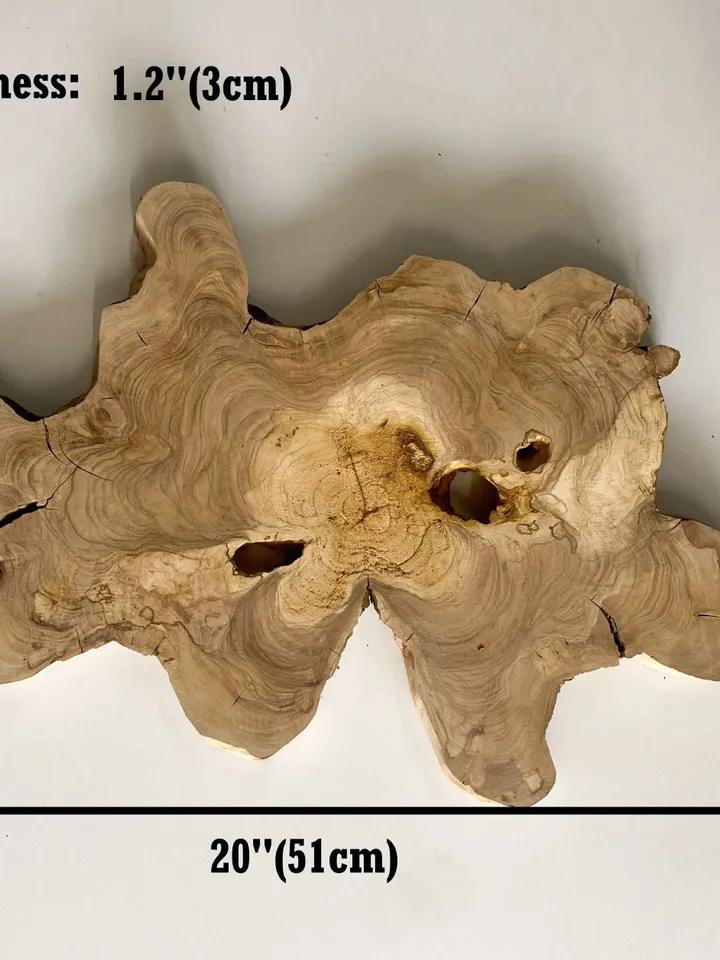 Olive Wood Slab, 20"x13"x1.2" Epoxy Resin Wood, Live Edge Wood Slab, Tree Slices, Burl Wood Slab, READY TO SHIP