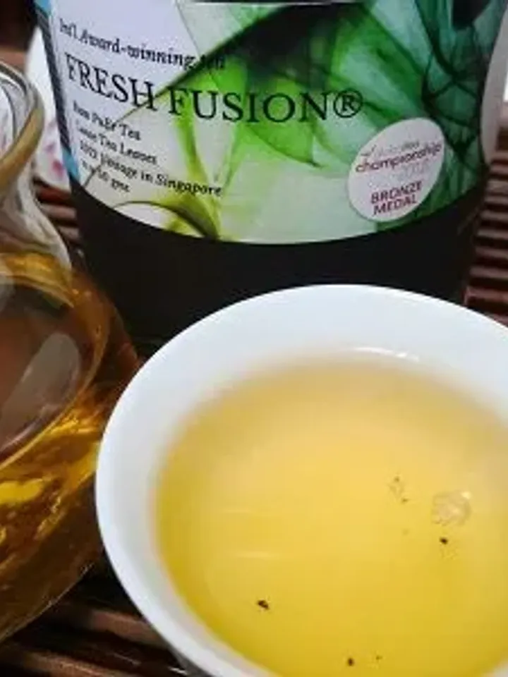 Sheng PuEr Tea FRESH FUSION® 2015, Award-Winning Globaltea Championship 2018, loose leaves 50g