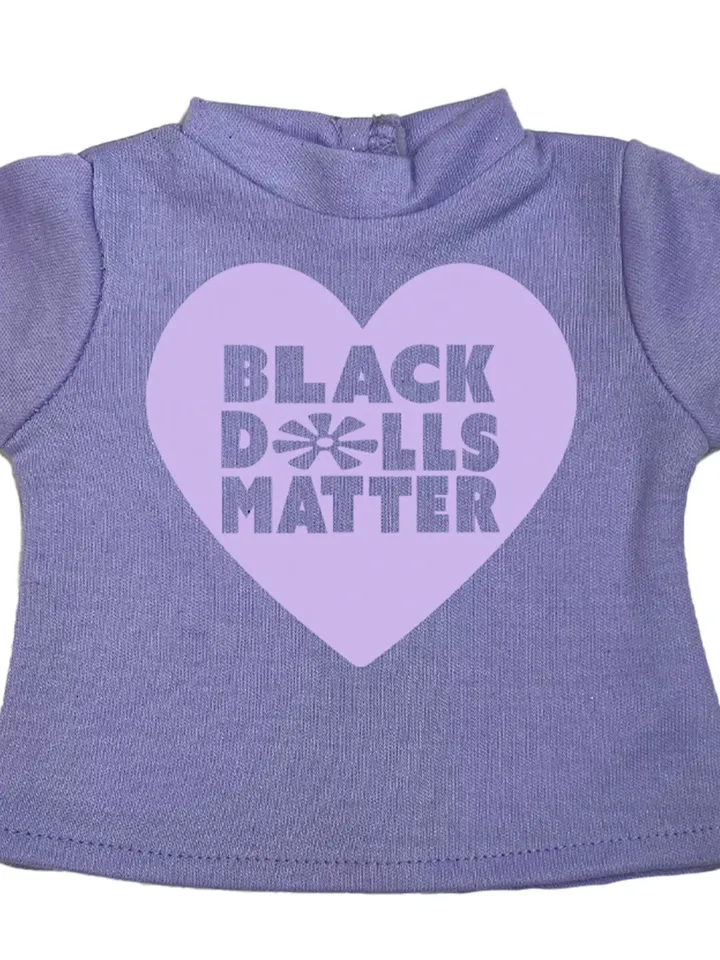 Black Dolls Matter® 18 Inch Doll Tee Shirt