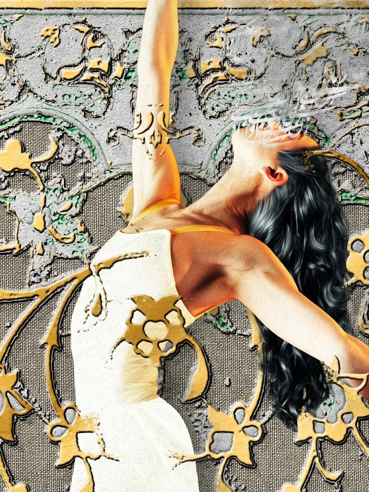 WOMAN LIFE FREEDOM - زن زندگی آزادی | Persian Art | Persian Wall Art | Persian Modern Art | Persian Calligraphy | Mahsa Amini