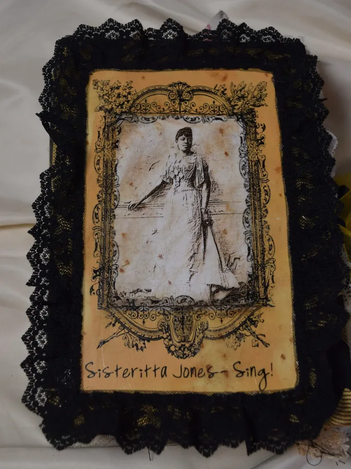 Junk Journal-Sisteritta Jones- "Sing" Themed Junk Journal- Personal Junk Journal-Recycled Journal