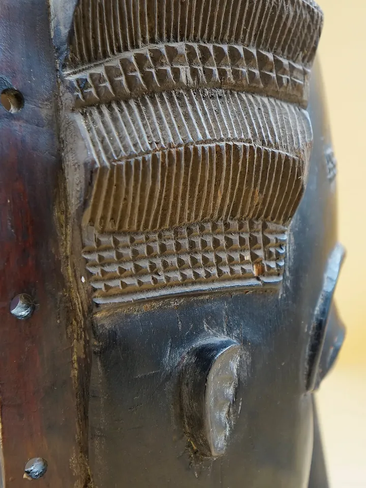 Baoulé Vintage African Tribal Mask