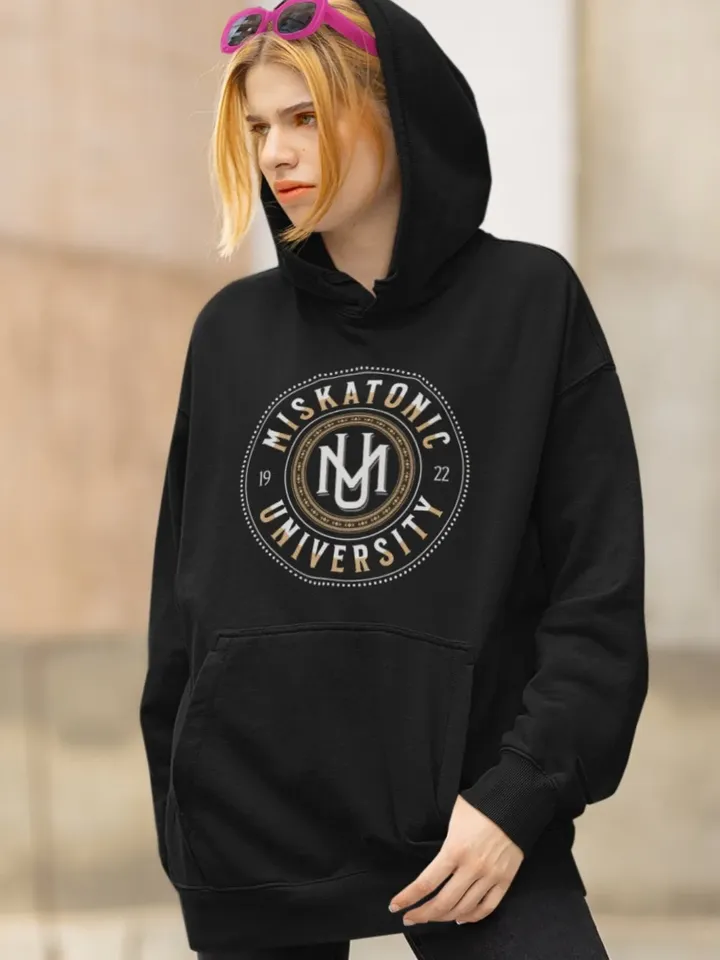 Miskatonic Univeristy Hoodie (Unisex) | HP Lovecraft Art Sweatshirt, Call of Cthulhu, TTRPG Gift, Role Playing Game Shirt