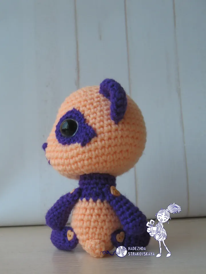 PATTERN: Kawaii style Panda crochet pattern*