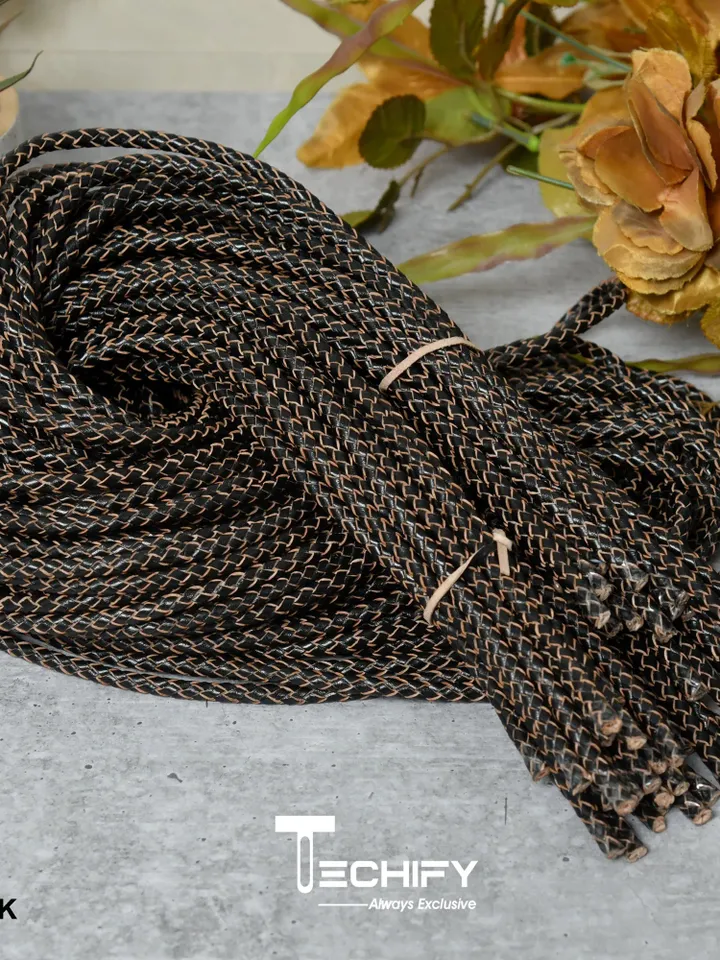 Handmade Leather Cord for Crafting and Jewelry Making