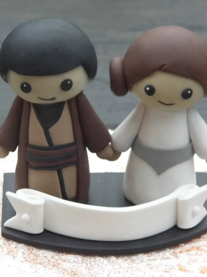 Movie Character Wedding Gift For Couple, Unique Wedding Gift From Bride to Groom, Movie Character Figurines, Funny Wedding Anniversary Gift