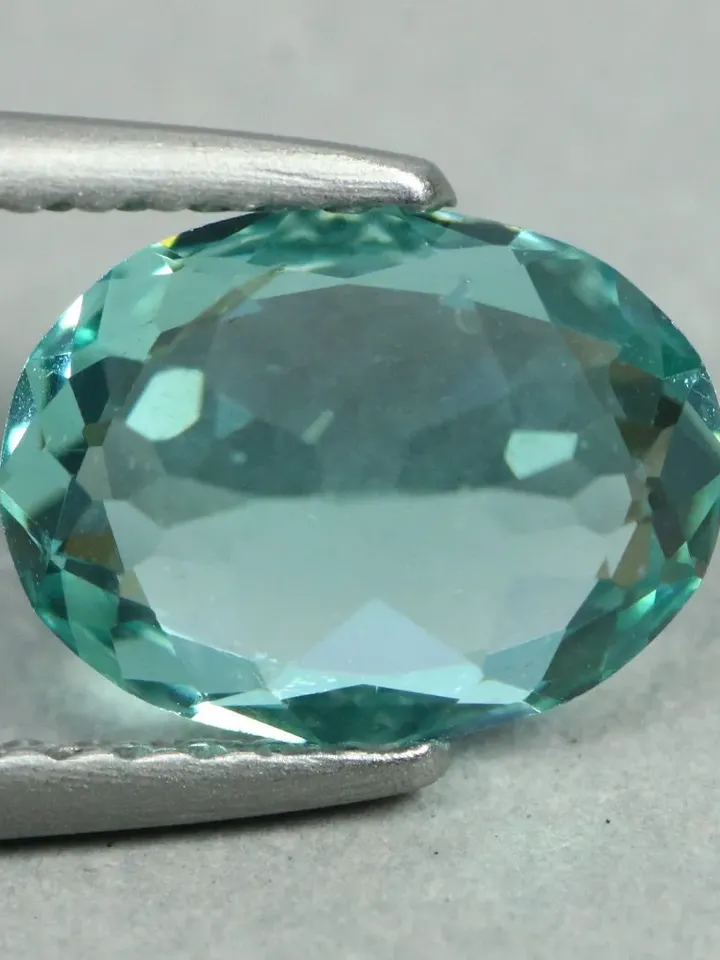 1.67 Ct Brilliant Cut ! Natural Paraiba Blue Green Apatite Gemstones