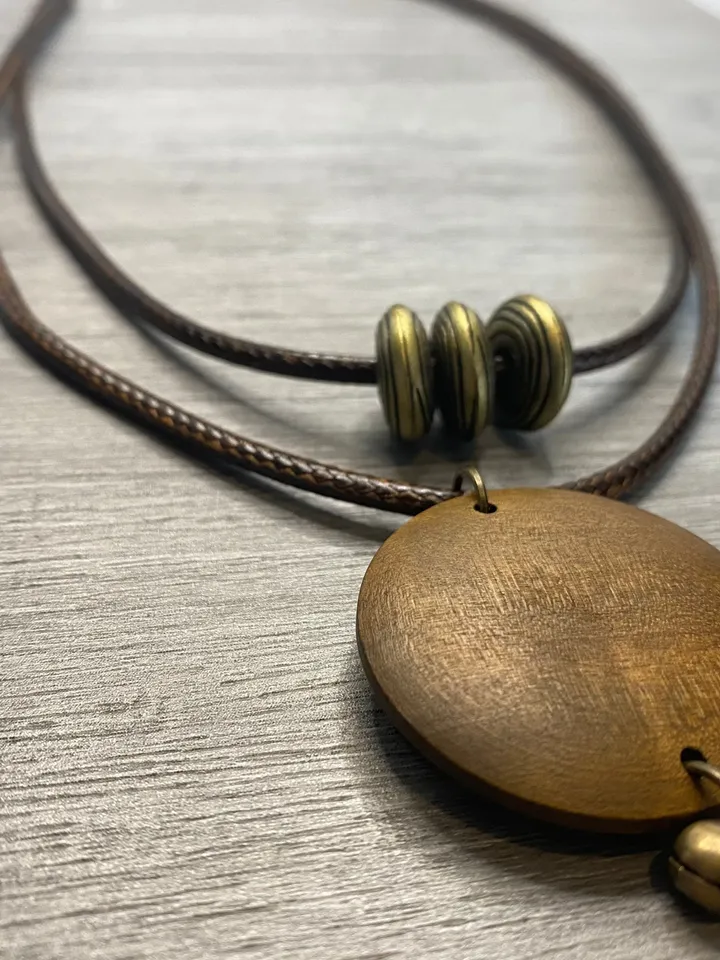 tree of life necklace, boho necklace, tree of life pendant, wooden necklace, wood necklace, western necklace, tribal necklace