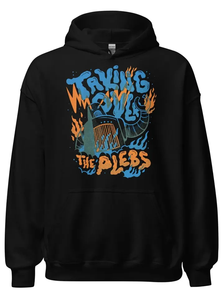 Robot Uprising Hoodie (Unisex) | Science Fiction Sweater, Killer Robot Sweatshirt, Hooded Pullover Sweater for Geeks, Gift for Droid Lover