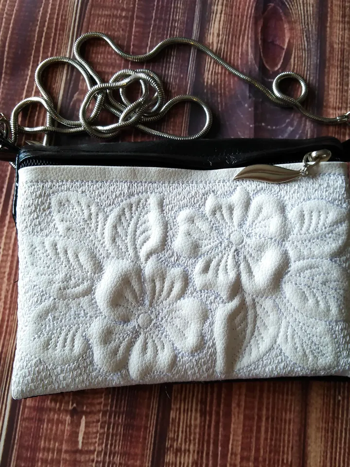 Bag embroidery designs zippered bag travel zip bag trapunto embroidery designs. ITH zippered bag Embroidery Design. File Instant Download