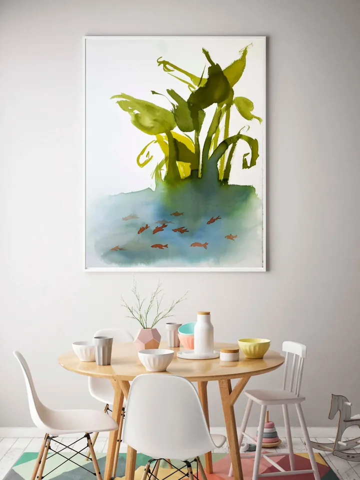 Botanical Watercolor Painting, Watercolor Paints, Small watercolor painting, Botanical Art, Botanical Wall Art, Flower painting, Watercolor